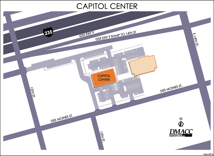 Capitol Center Map