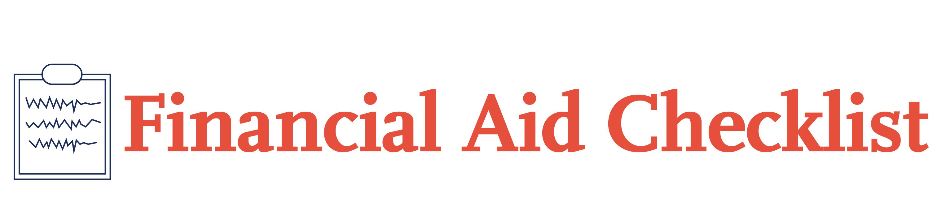 Financial Aid Checklist