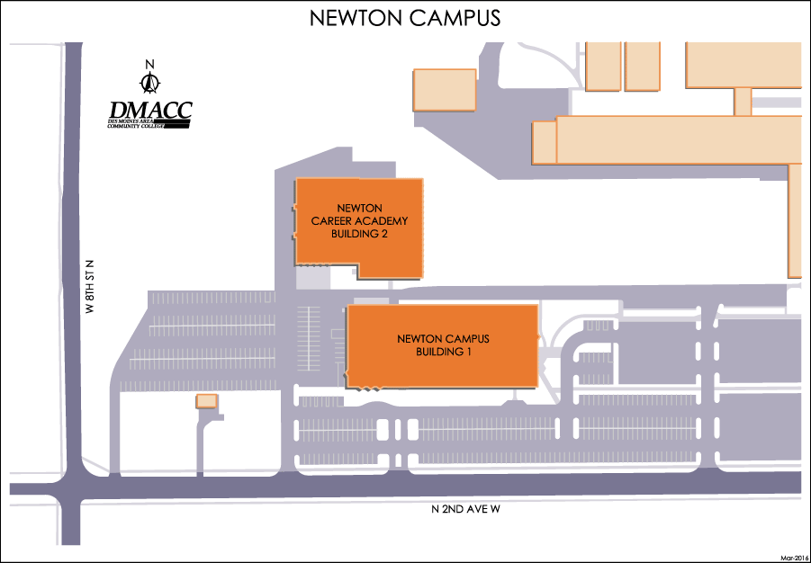 Newton Campus Map