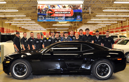 GM Donates Camaro