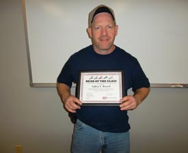 Jeff Russell, Malco Tools Head of the Class 2012 Winner