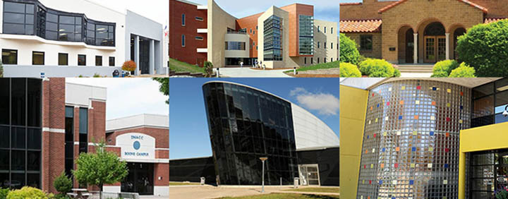 4. Convenience of six campuses and four learning centers.