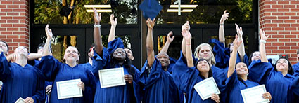 HiSET Students at Graduation
