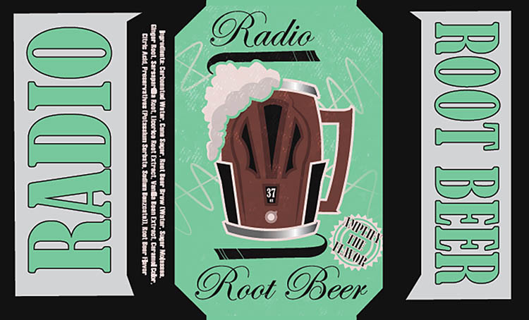 Root Beer Label 1st place winner